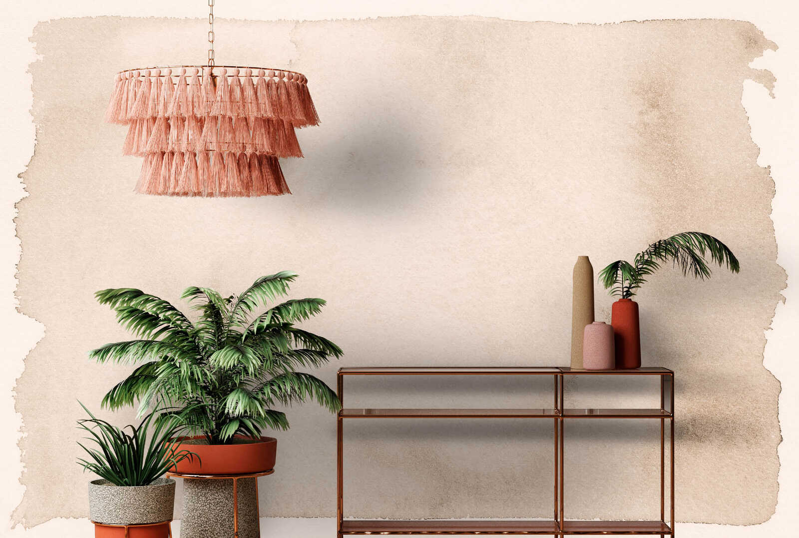 Innenarchitektur, Pflanze, Lampe, Topfpflanze, Mauer