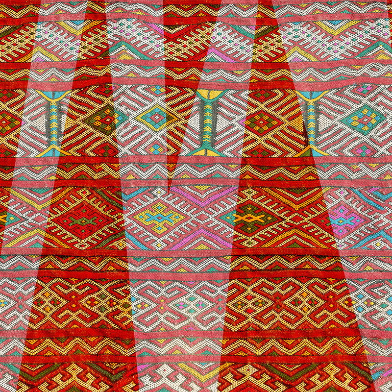 Dekoration für Zuhause, Steppdecke, Ornament, Wandteppich, Muster