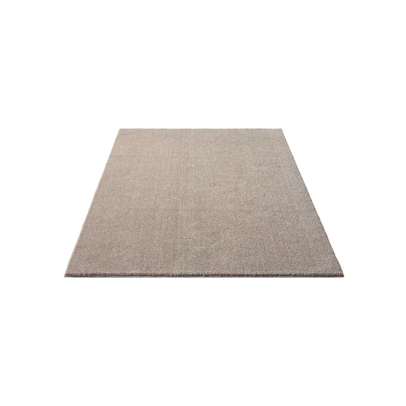             Sanfter Kurzflor Teppich in Beige – 200 x 140 cm
        