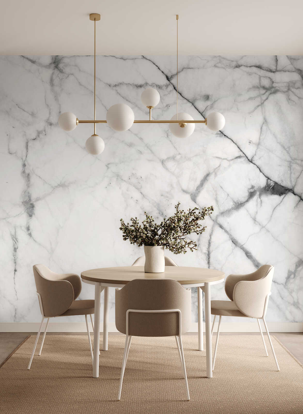 kitchen, esszimmer, tisch, stuhl, lampe