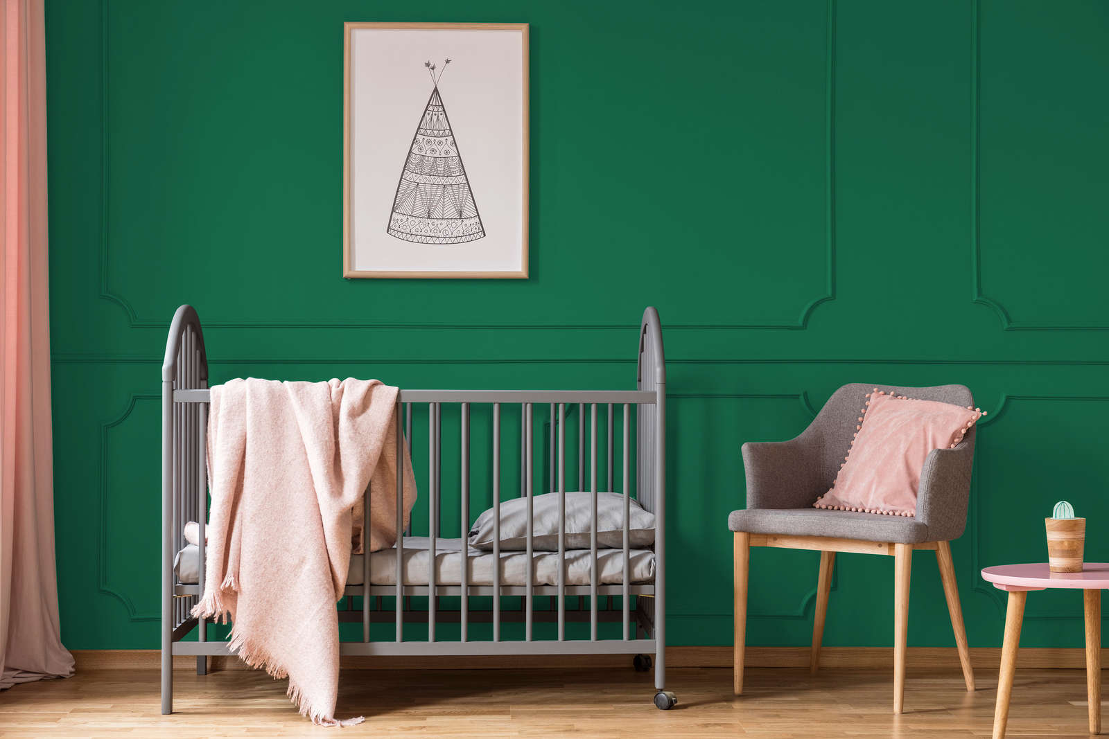             Premium Wandfarbe natürliches Flaschengrün »Gorgeous Green« NW500 – 1 Liter
        