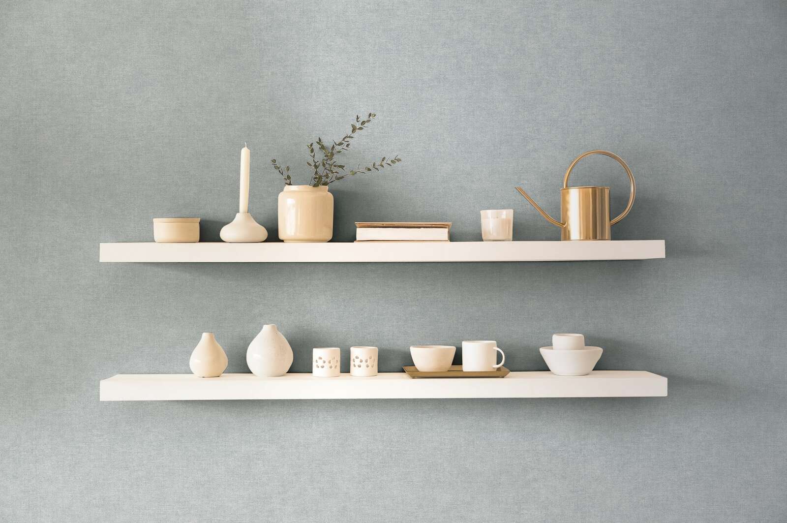 Wandregal, Keramik, Vase, Kanne, Tassenset