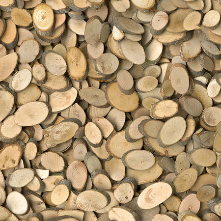 Holzscheiben, Scheibenschnitte, Holzscheiben, Wurfholz, Holzstapel