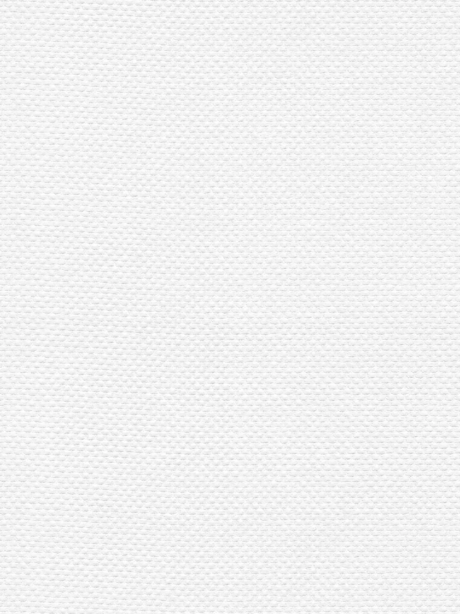             Überstreichbare Tapete mit Textil-Look – Überstreichbar, Weiß
        