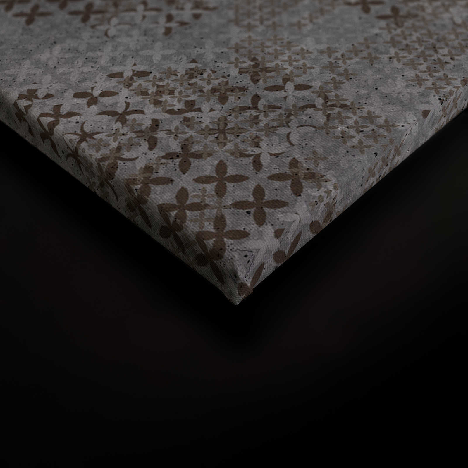             Leinwandbild Kreuz Muster im Pixel-Stil – 0,90 m x 0,60 m
        