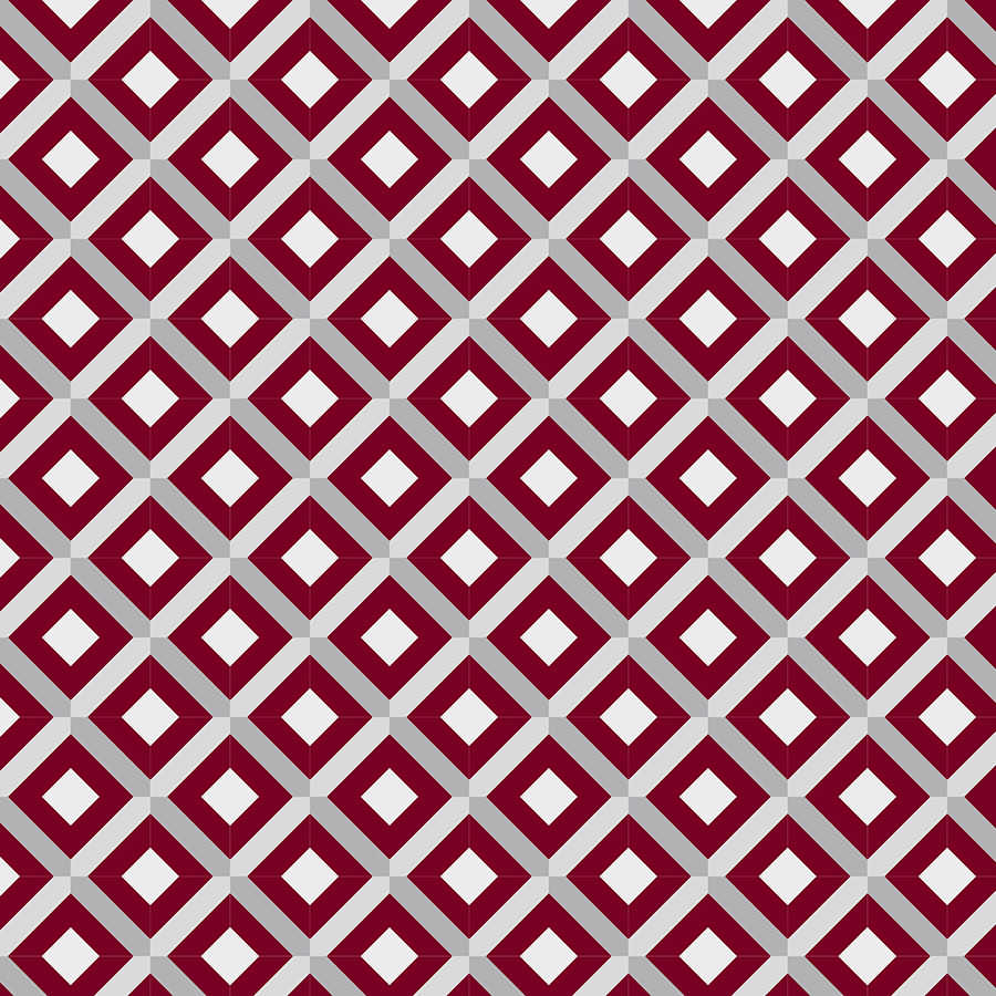         Design wall mural box motif with small squares red on premium smooth non-woven
    