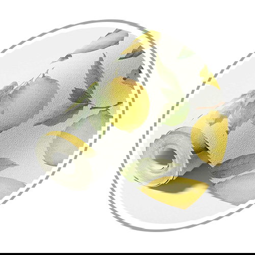 Leinwand, Tapete, Zitrus-Motiv, Zitrusmuster, Wandtapete