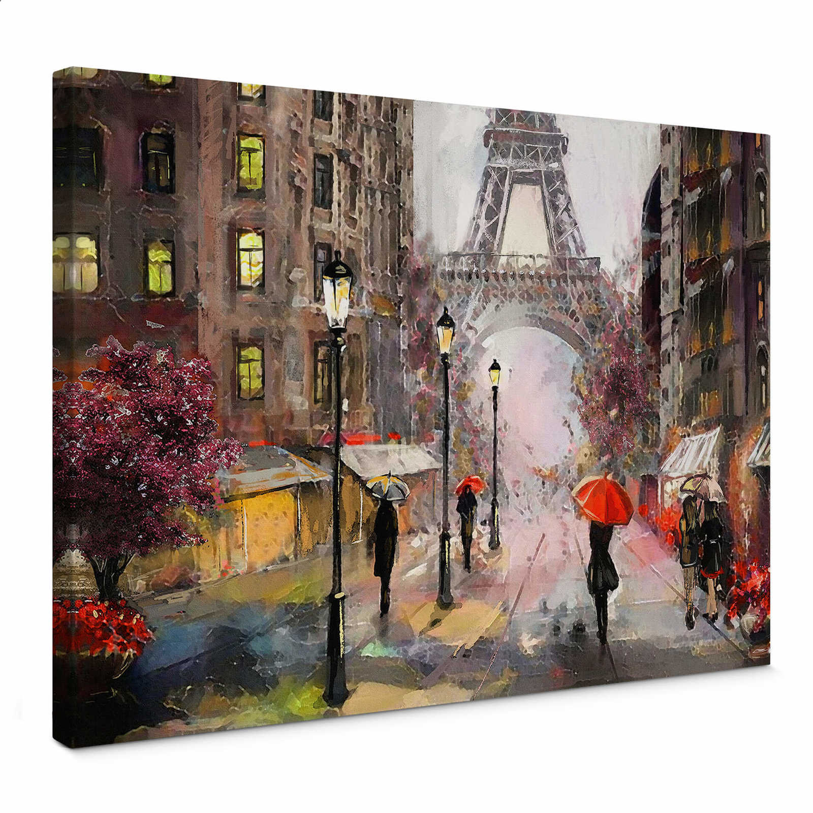 Lot De 4 Tableaux Sur Toile Avec Cadre En Bois - Impression Sur Toile Lot De 4 Tableaux Sur Toile Avec Cadre En Bois - Impression Sur Toile