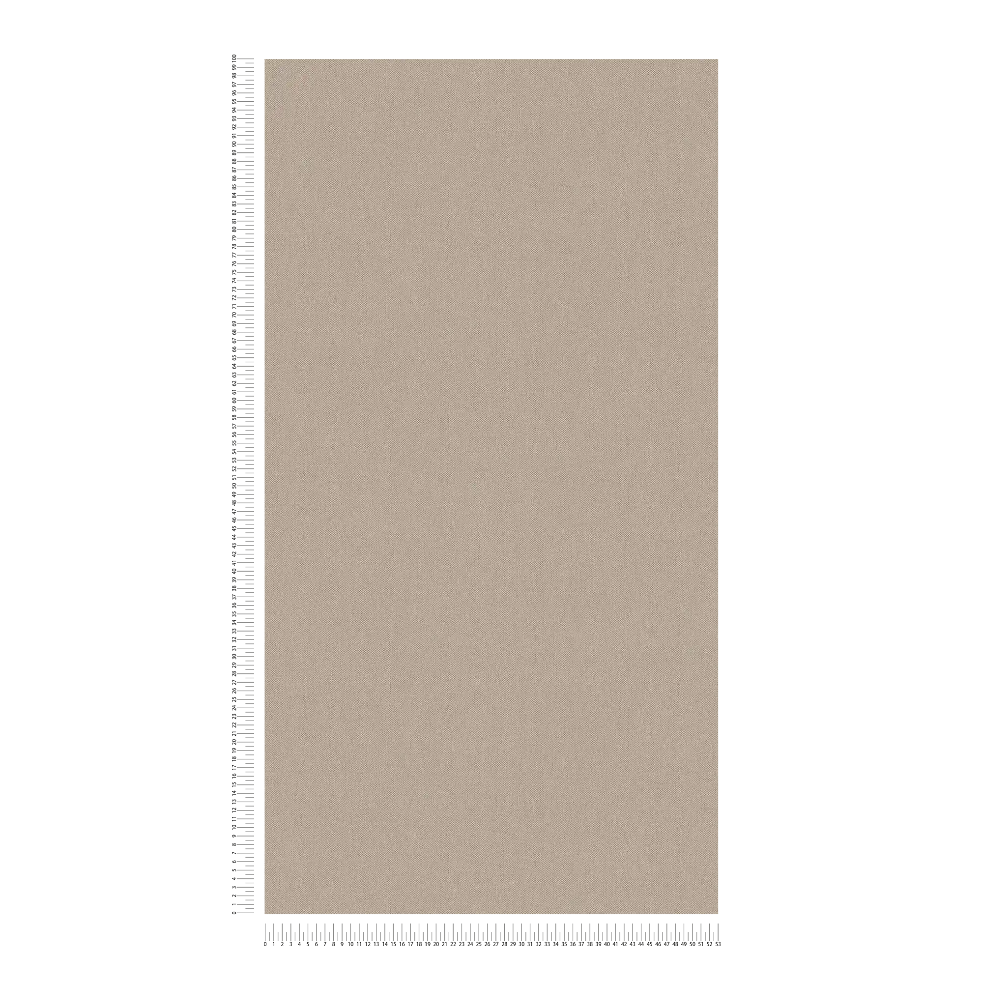             Vliestapete Beige uni & matt mit Textilstruktur – Beige, Braun
        
