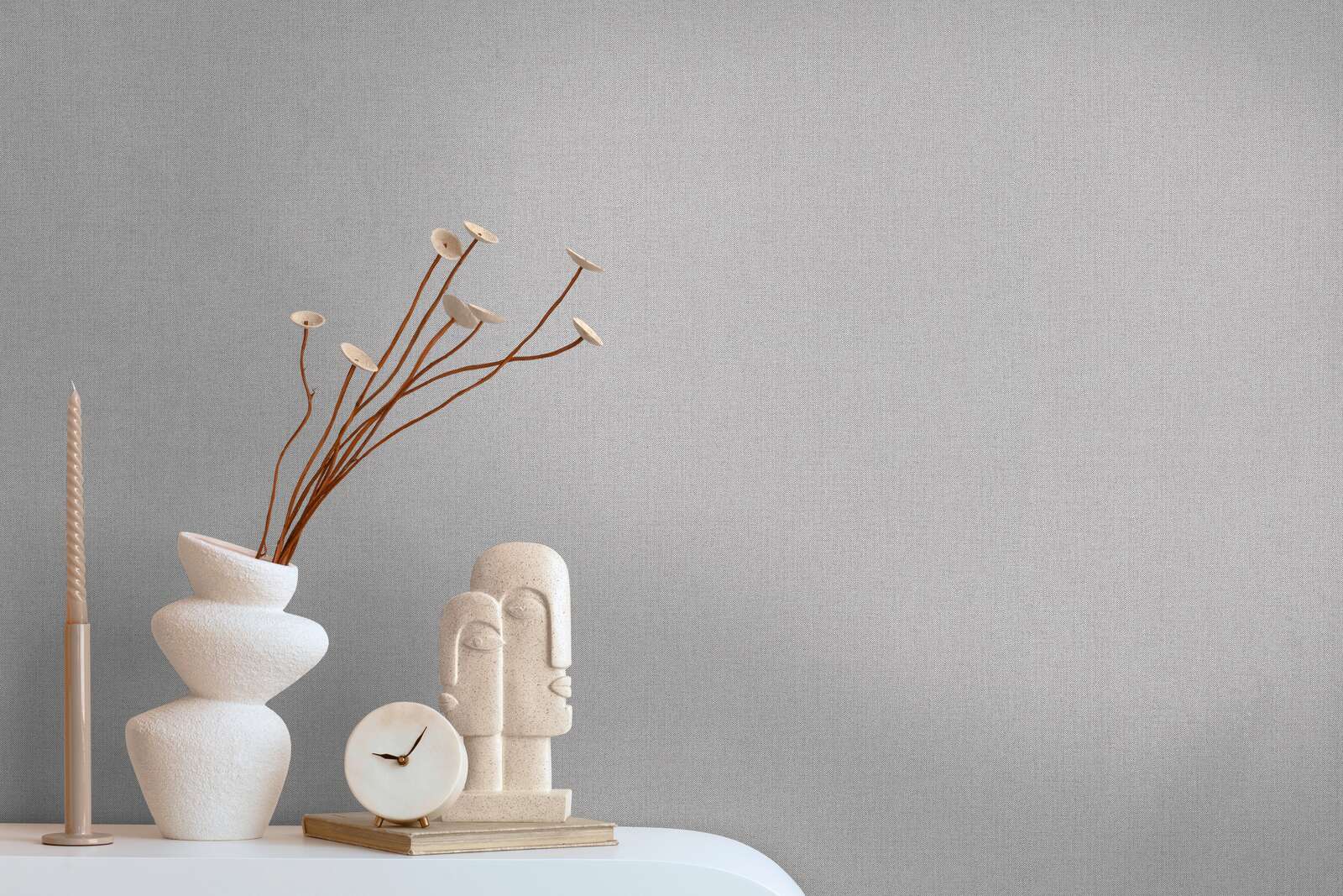 deko, vasen, figuren, kerze, uhr