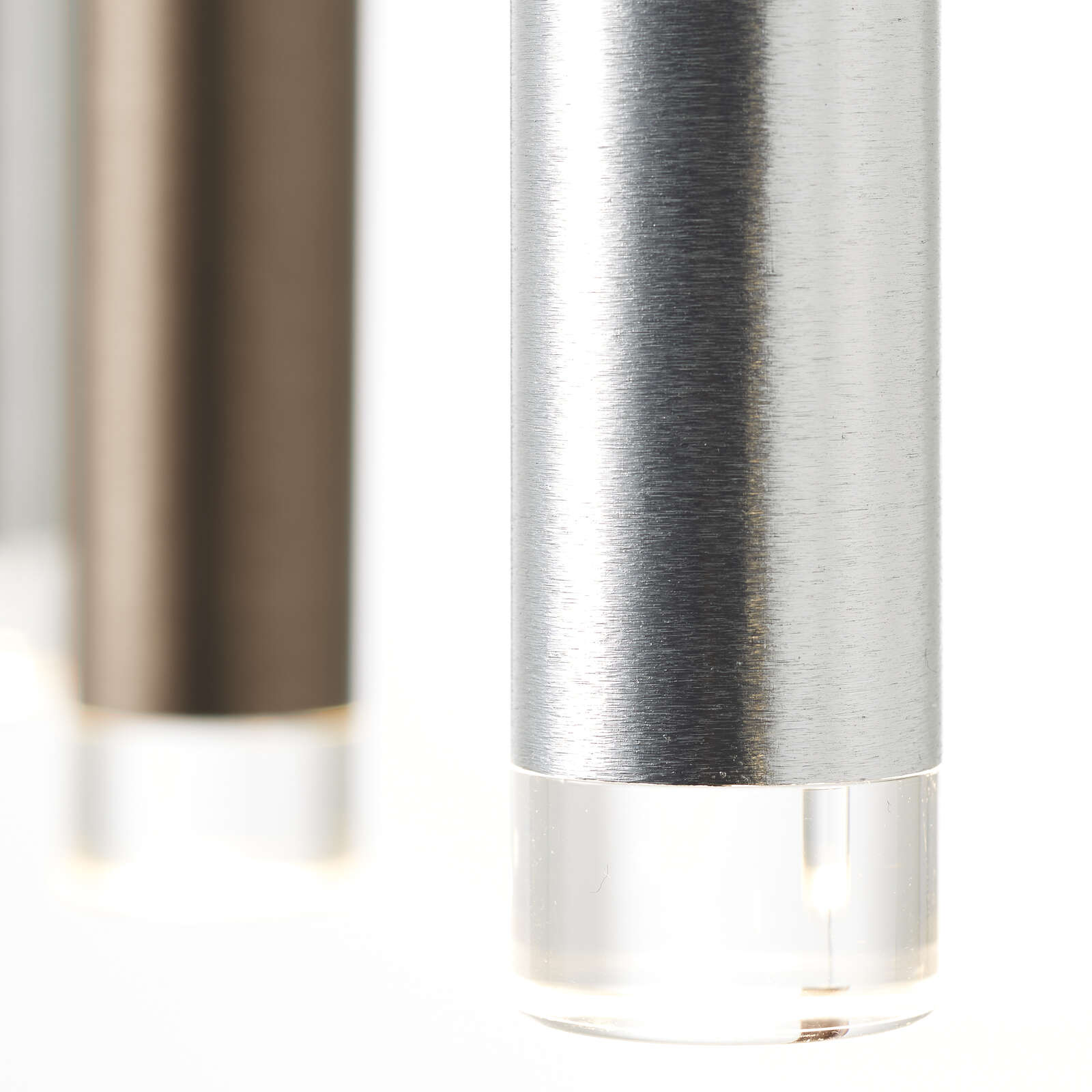             Metal pendant light - Eddy 3 - Brown
        