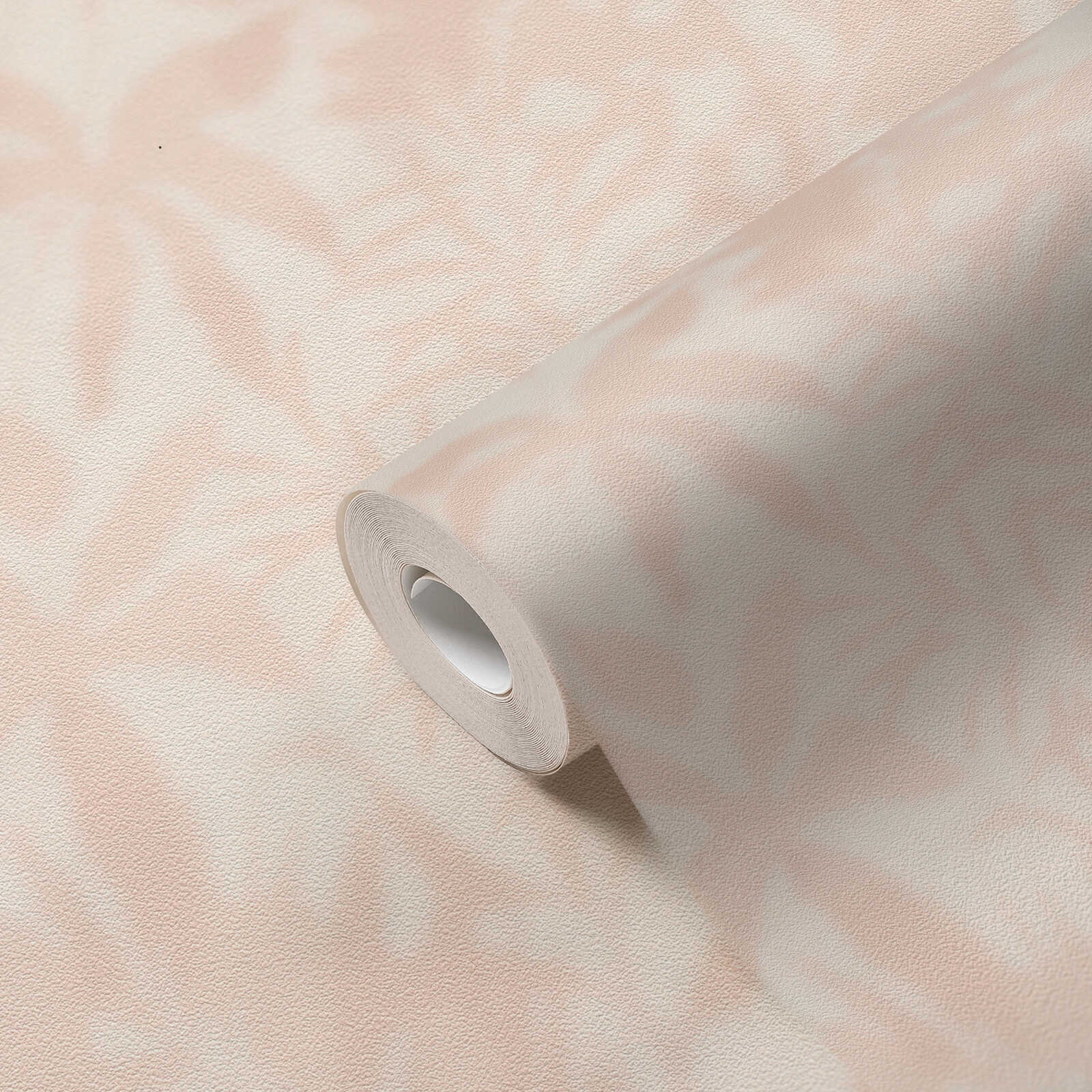             Daniel Hechter Schlichte Vliestapete mit Textur einfarbig – Creme, Orange
        