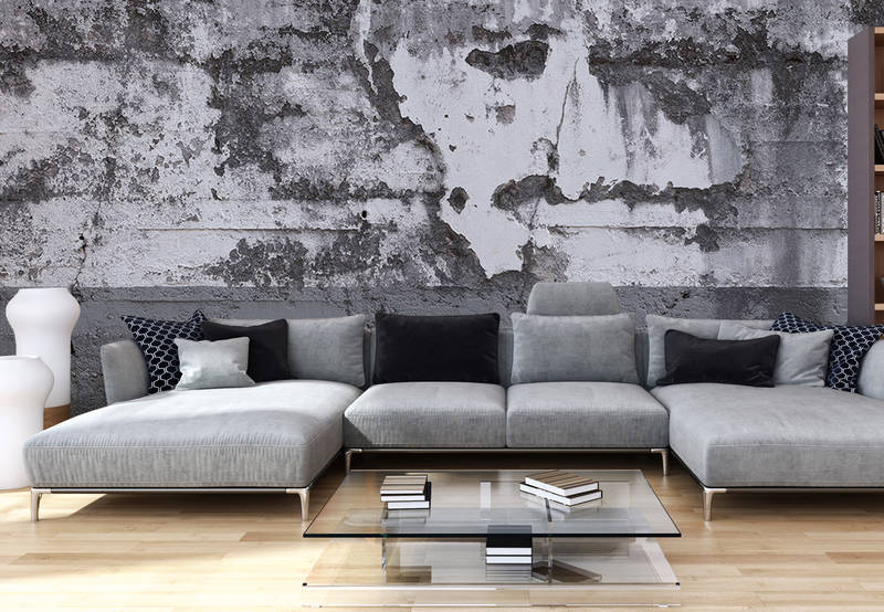 sofa, sectional, grau, wohnzimmer, couchtisch