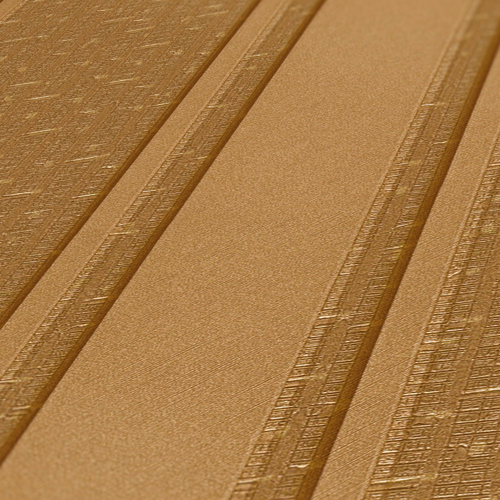 Designer Tapete VERSACE goldene Streifen – Metallic