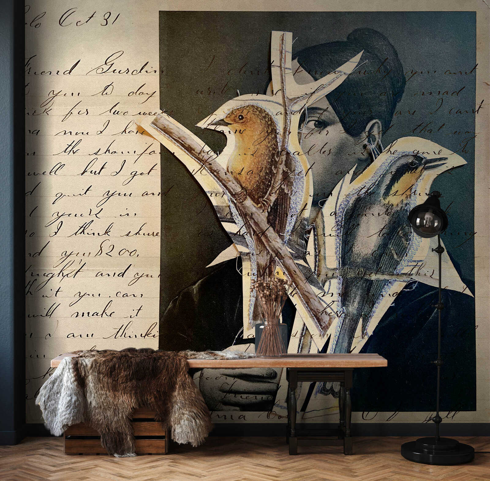 Holz, Gemälde, Erwachsener, Mann, Person