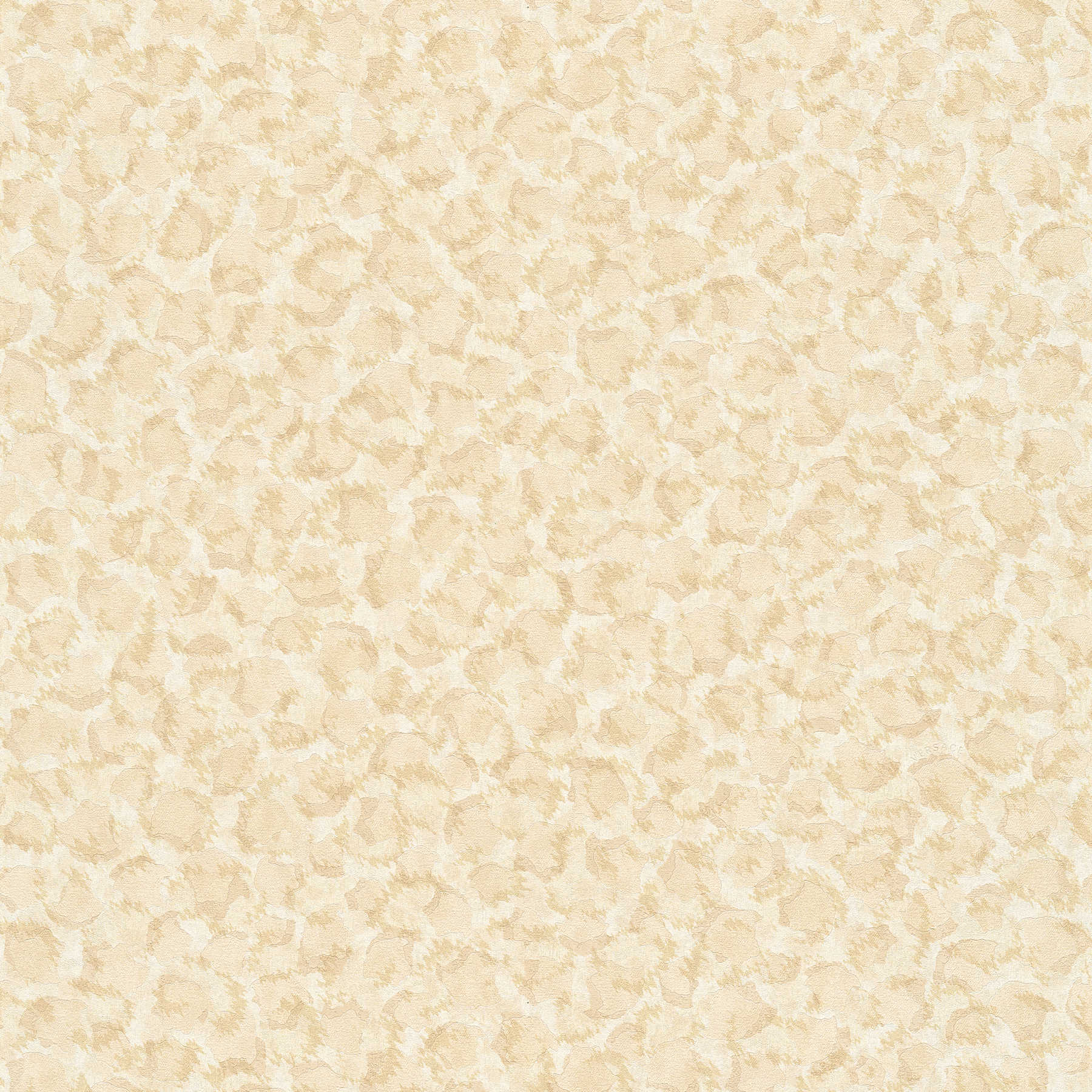         Polka dots wallpaper with spots design in ethnic style - beige
    