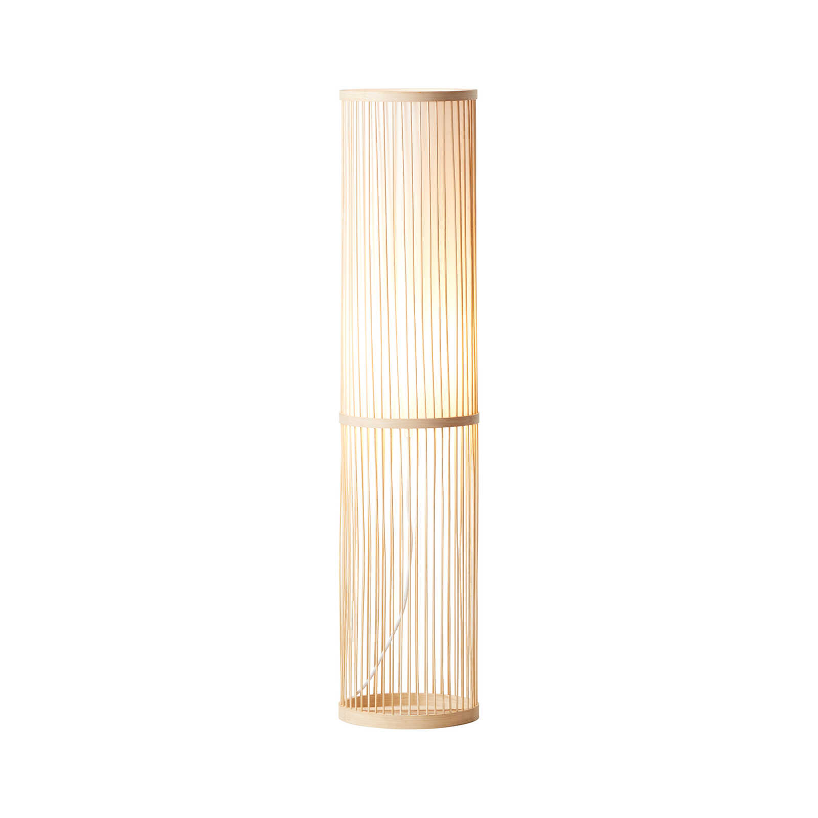         Bamboo floor lamp - Luise 1 - Brown
    
