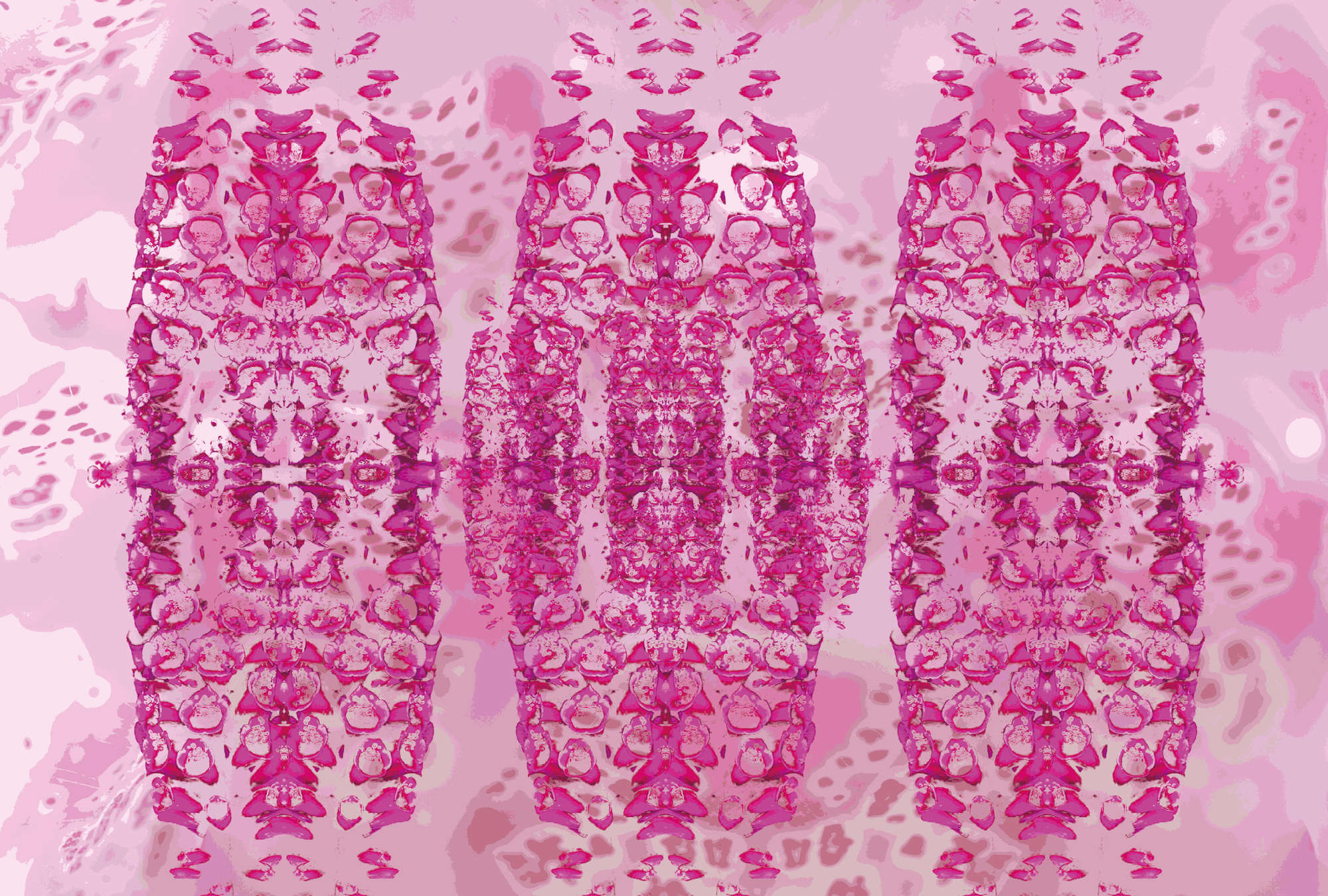 pattern, pink, symmetry, abstract, texture