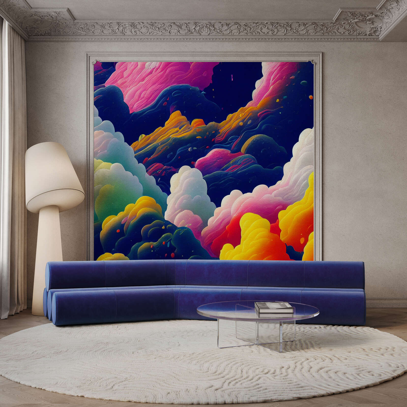 Moderne Kunst, Malerei, Inneneinrichtung, Innenarchitektur, Leinwand