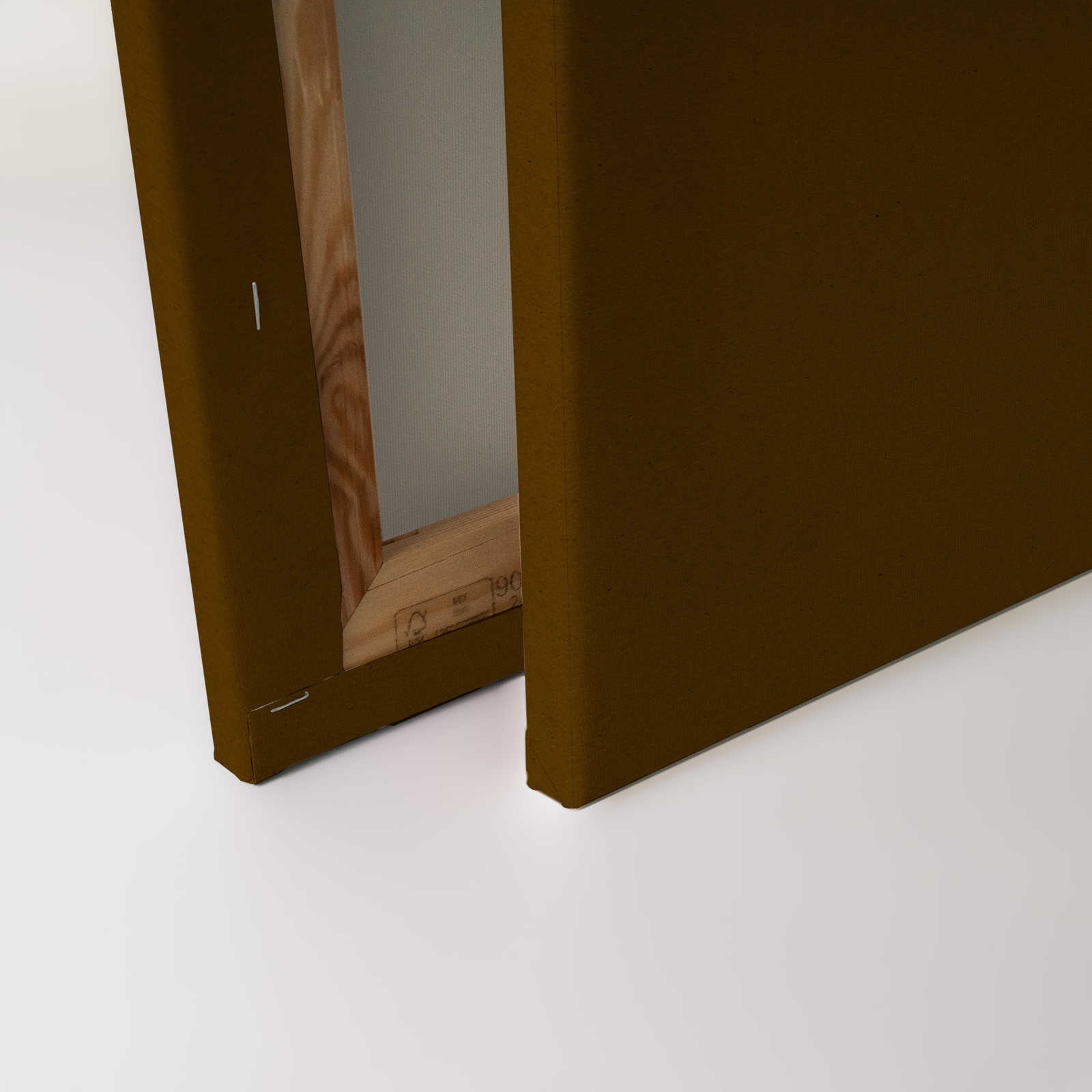Himari 1 - pssst, Mangastyle auf Leinwandbild in Pappe Struktur – 0,90 m x 0,60 m