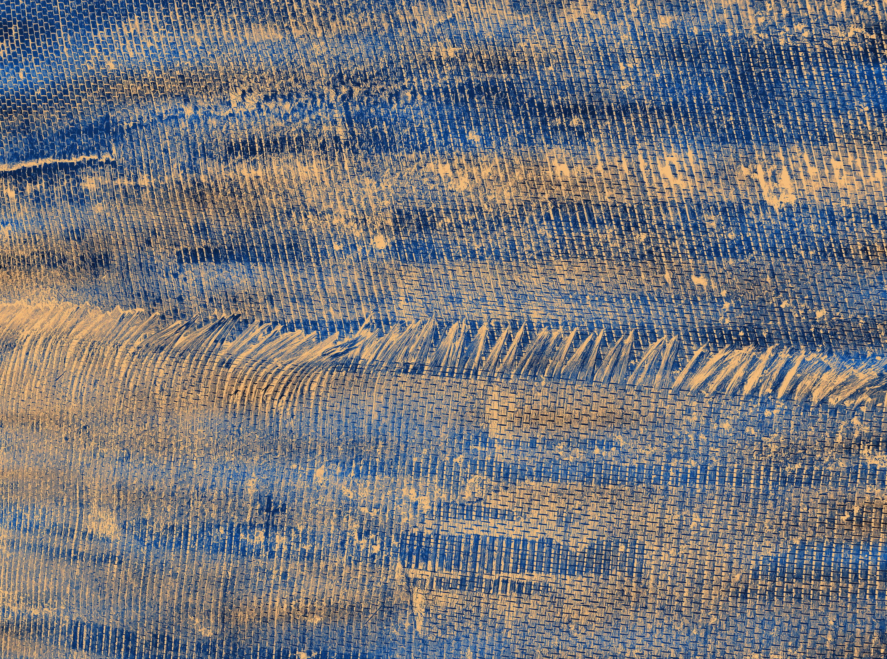 Glatte Fototapete 'Sanfte Goldreflexe' – Ein Hauch von Luxus für Ihre Räume – Blau, Gold
