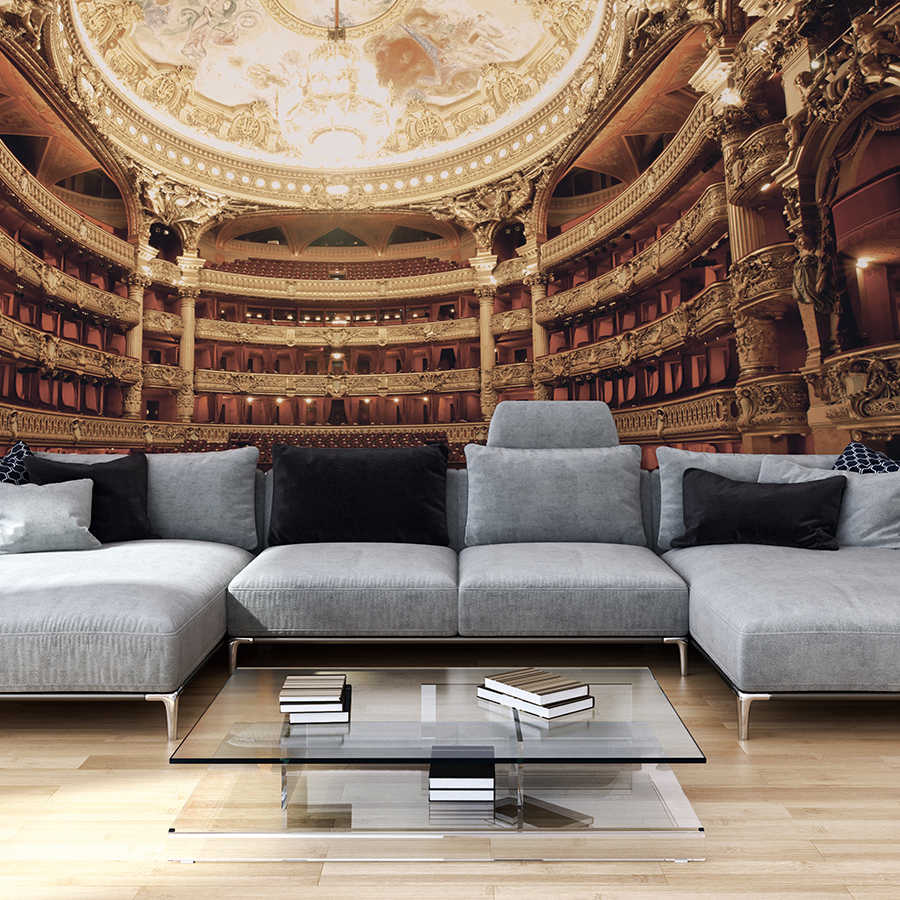 wohnzimmer, sofa, couchtisch, glas-tisch, kulissensaal-innendekor