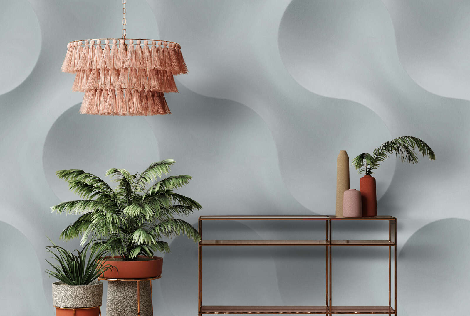 Drinnen, Innenarchitektur, Lampe, Pflanze, Pflanze im Topf