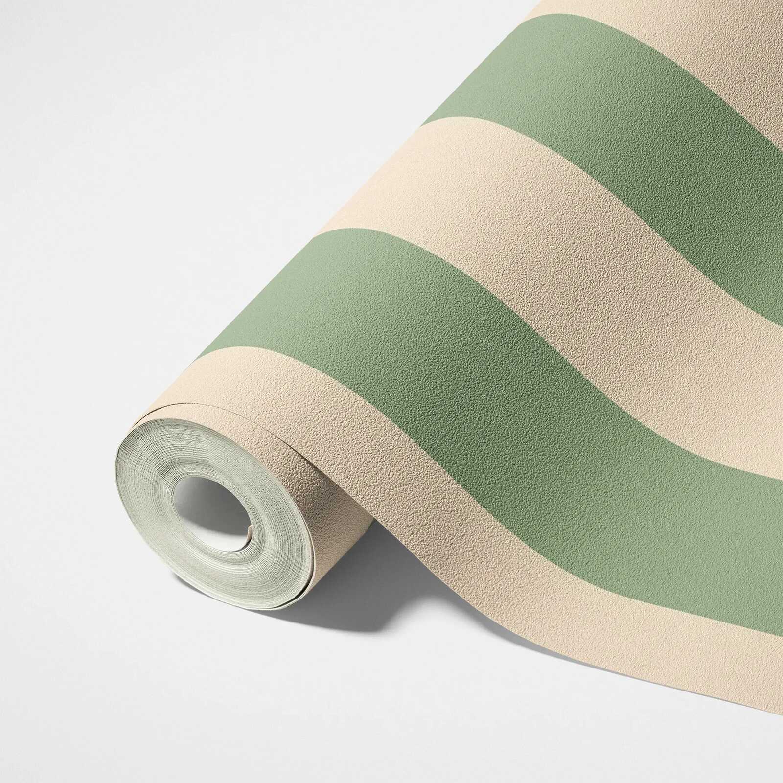 Non-woven wallpaper block stripes light structure 4011393794