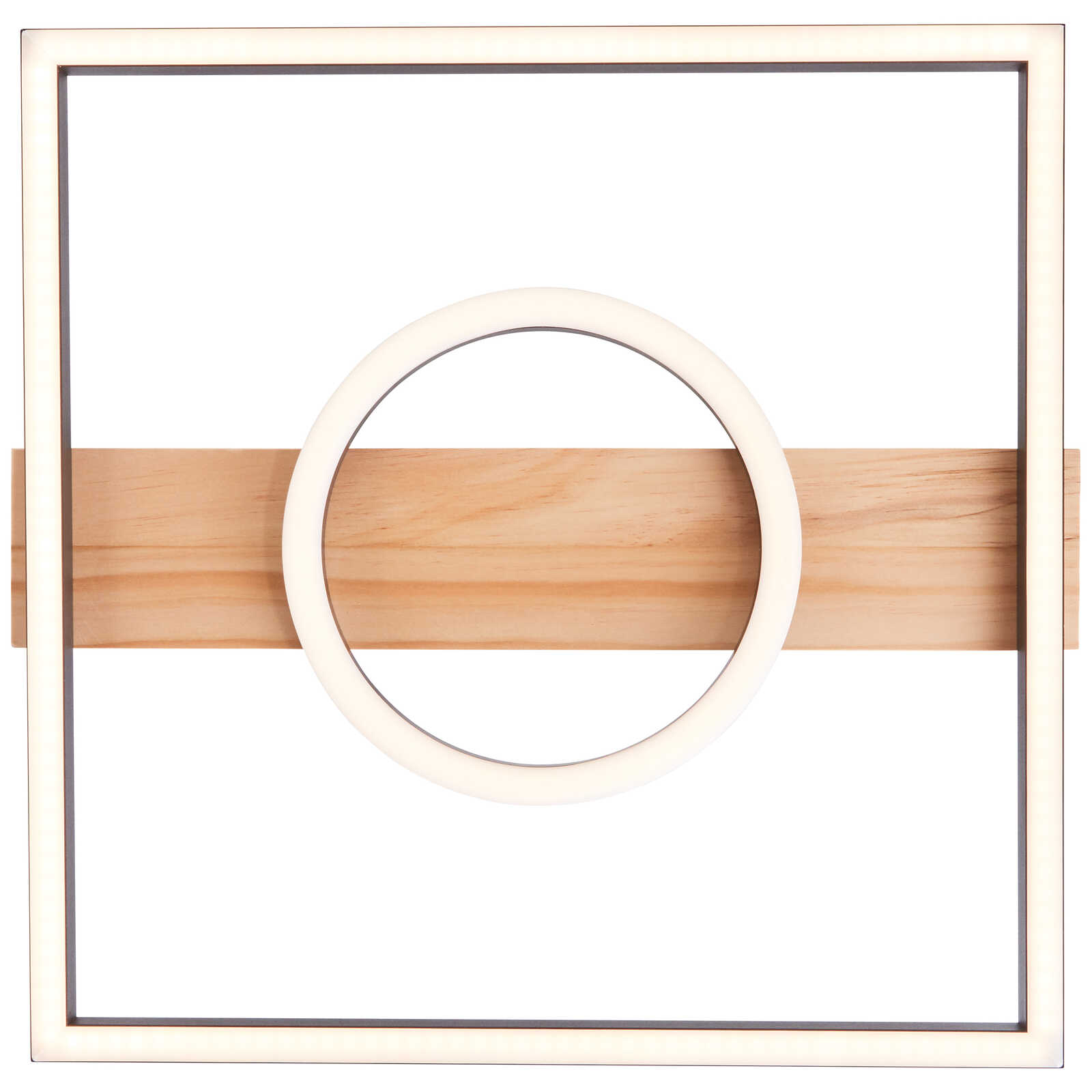 Deckenleuchte aus Holz - Leopold 4 – Braun