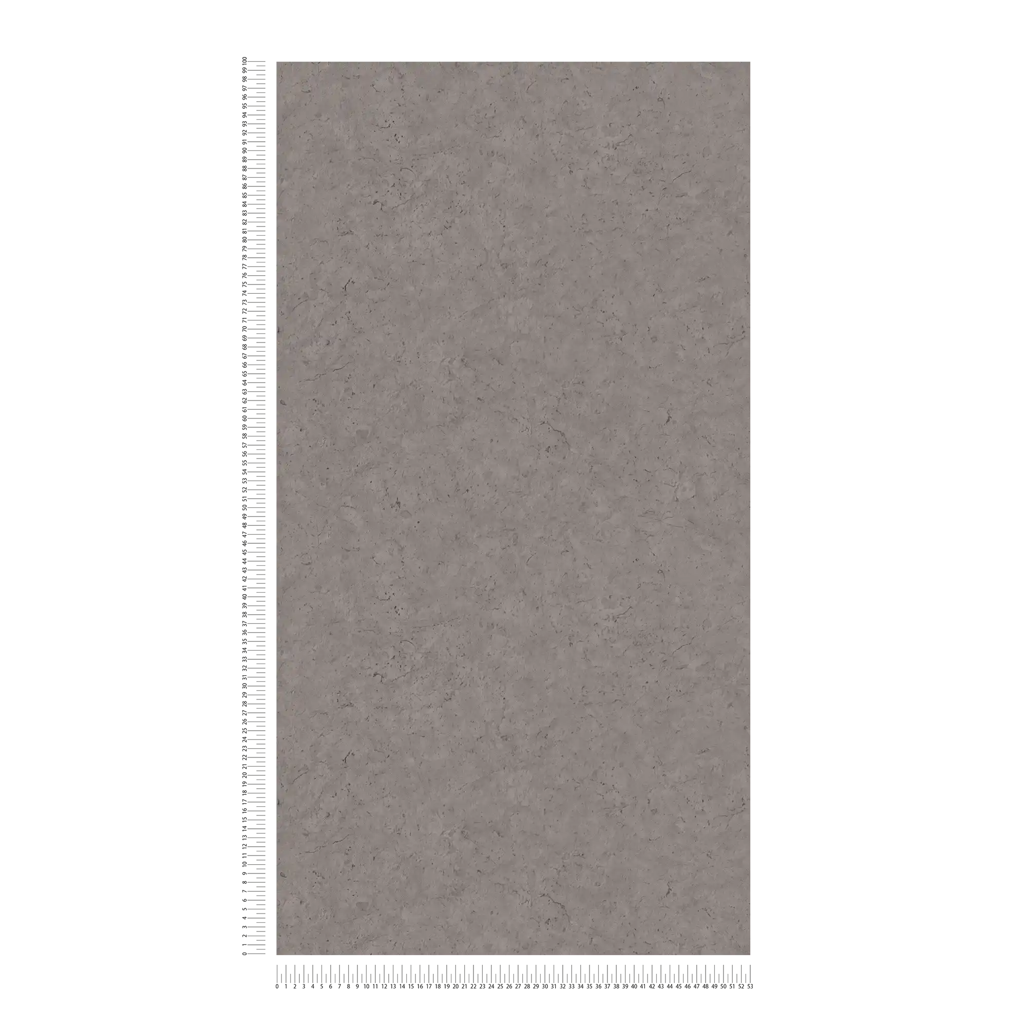Dunkle Unitapete mit dezenter Betonoptik – Grau