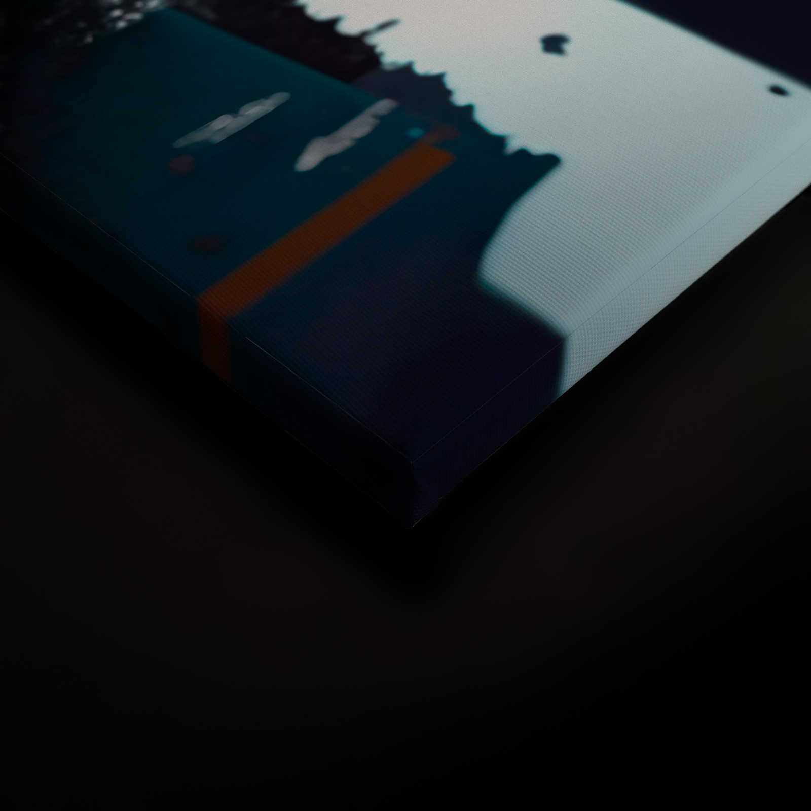             KI Canvas schilderij »verloren pinguïn« - 60 cm x 90 cm
        