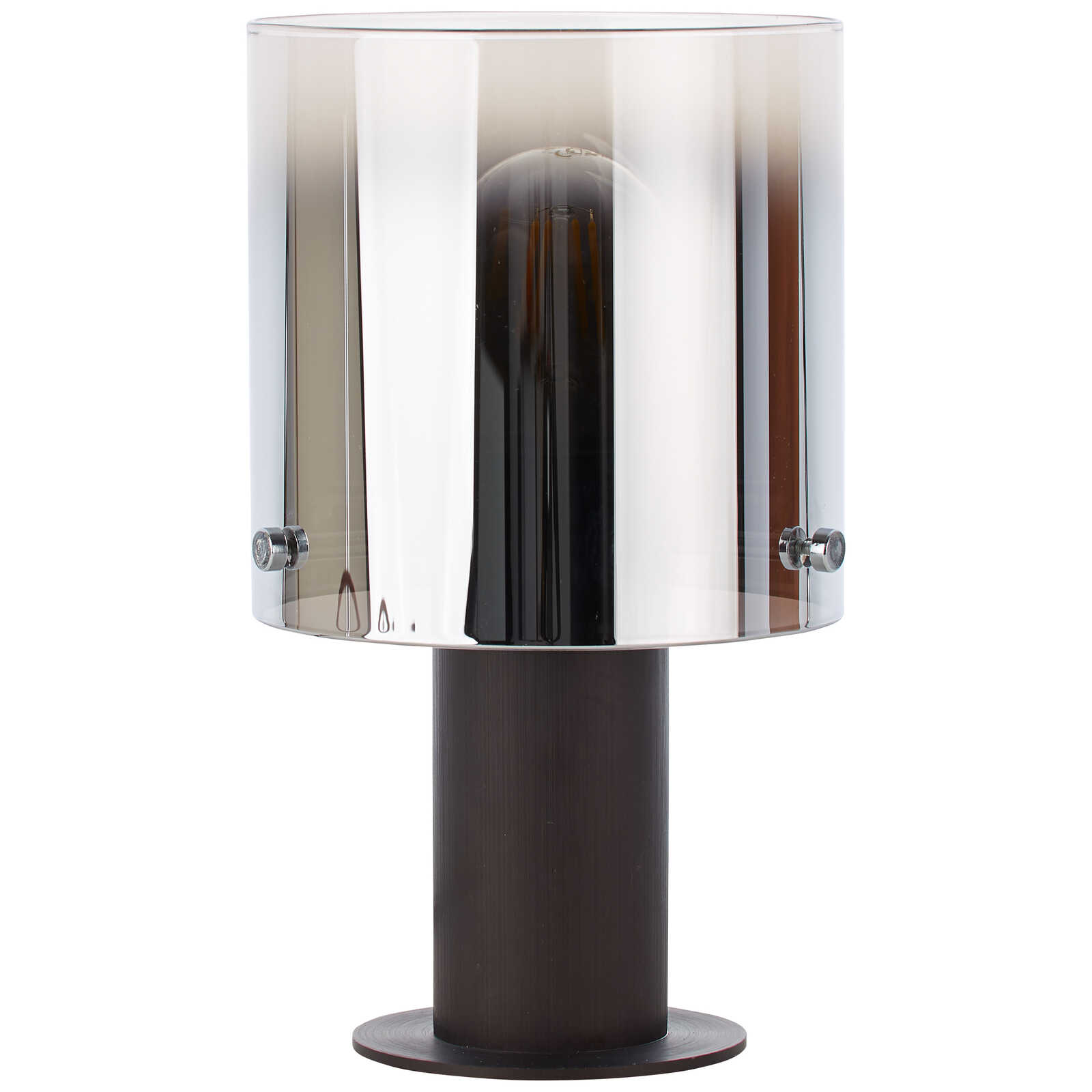 Tischleuchte aus Glas - Benett 1 – Braun