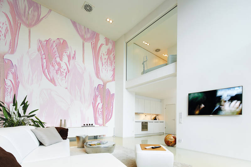 Innenarchitektur, Inneneinrichtung, Wohnzimmer, Kissen, Bildschirm