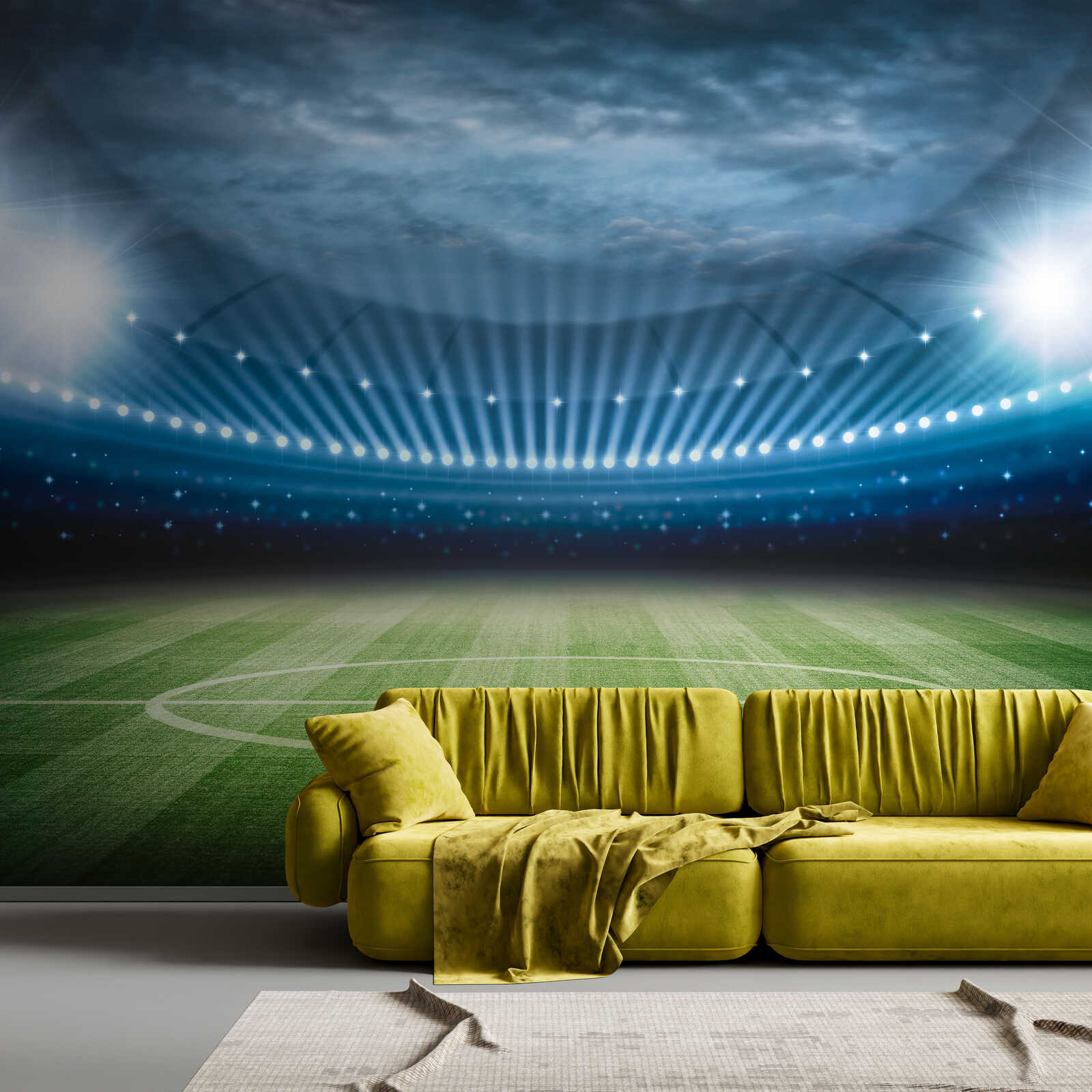 Sofa, Garnitur, Sitzgelegenheit, Sofa im Wohnzimmer, Gelb