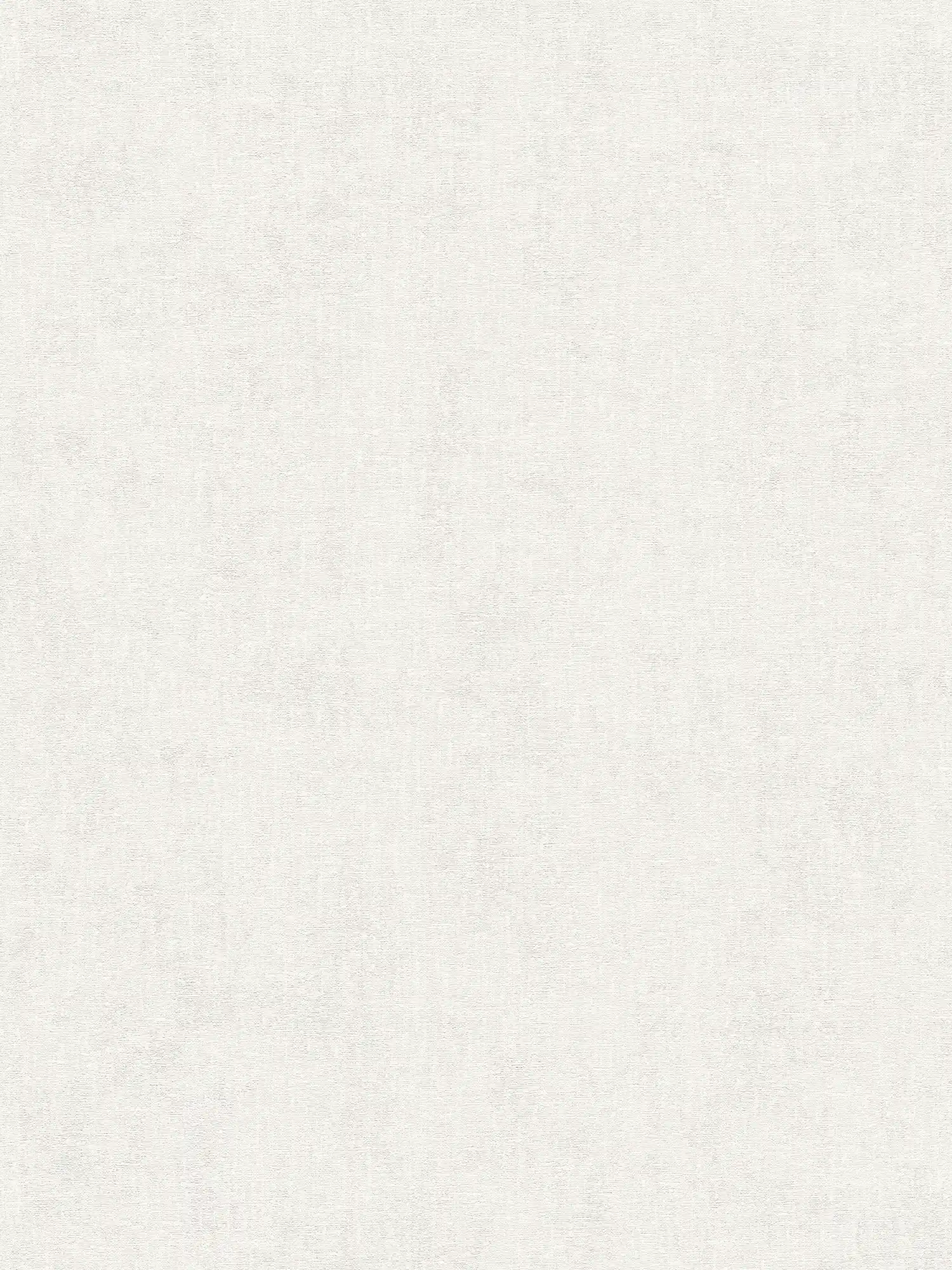 Unitapete meliert mit Textil-Optik – Creme