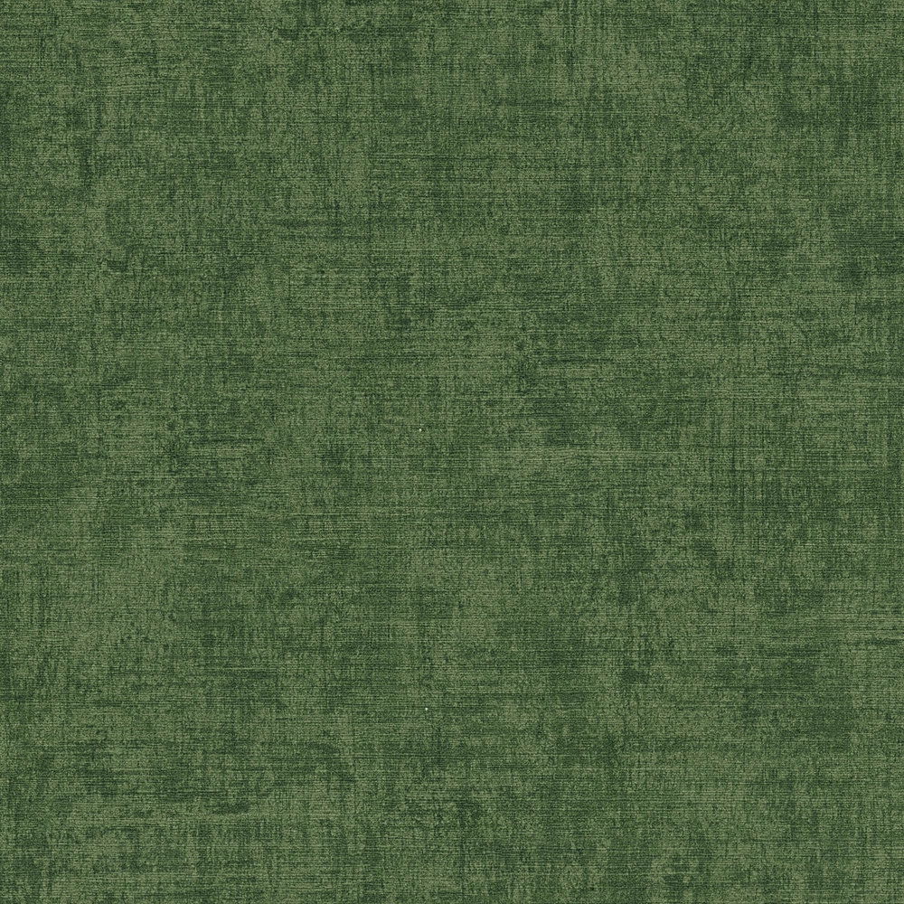             Papier peint uni vert jungle chiné avec gaufrage structuré
        