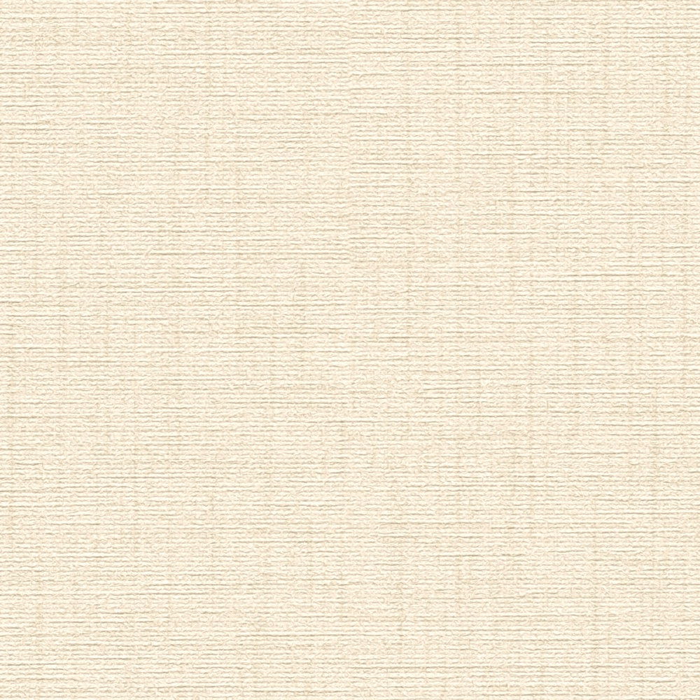             Vliestapete Beige mit Leinenstruktur, einfarbig & meliert
        