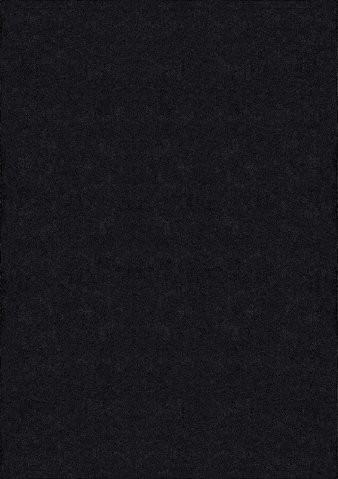             Samtiger Hochflor Teppich in Schwarz – 150 x 80 cm
        