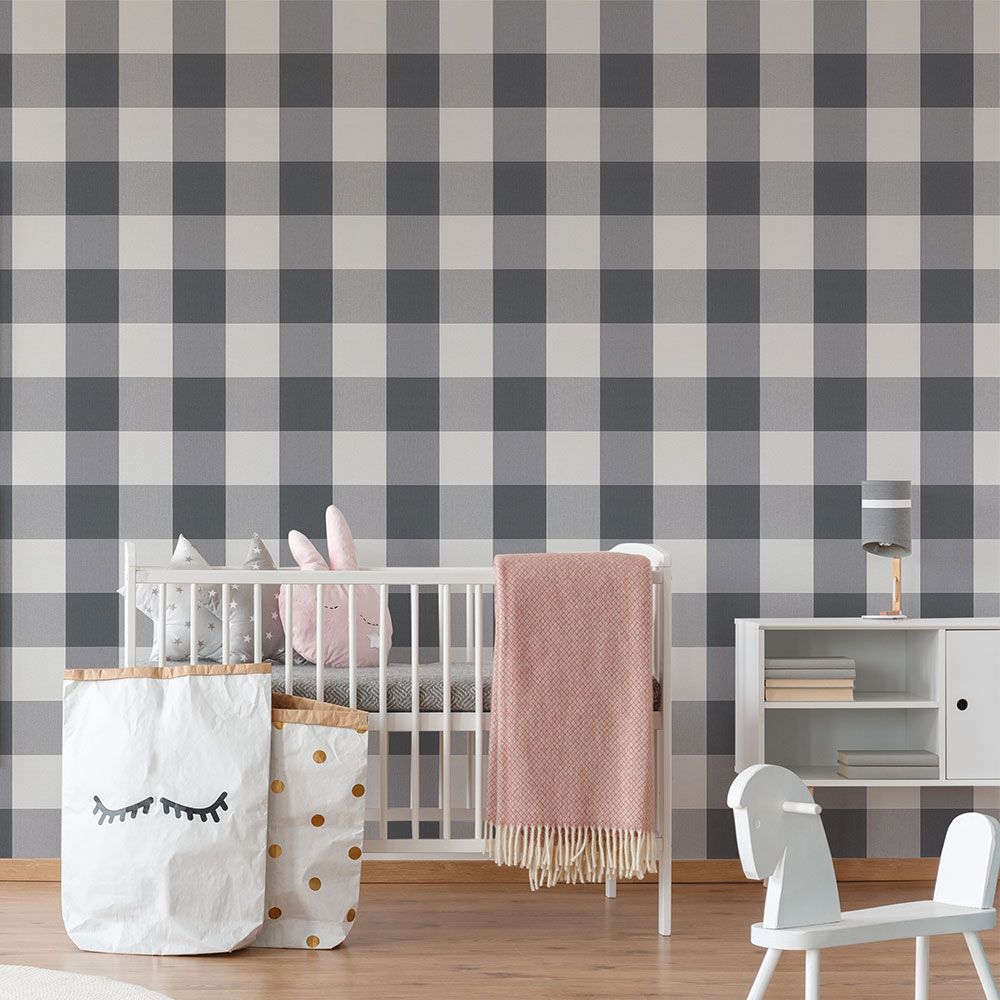 Children Room Checkered