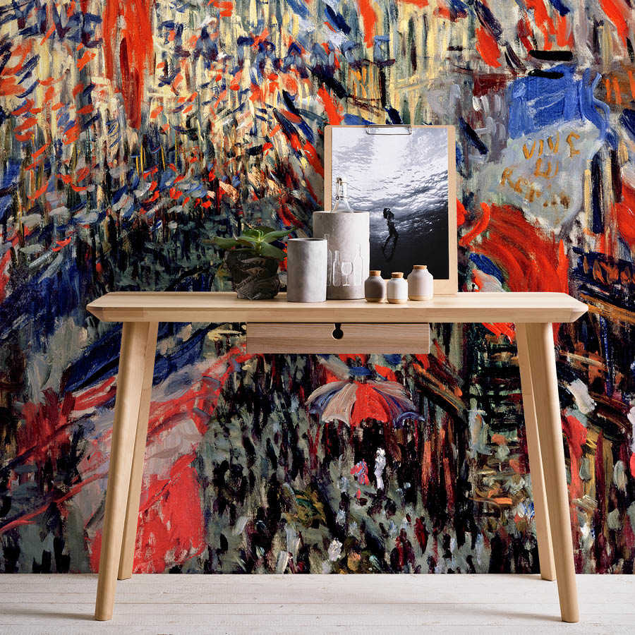 kommode, wanddeko, tablett, tisch, kunstwandbild