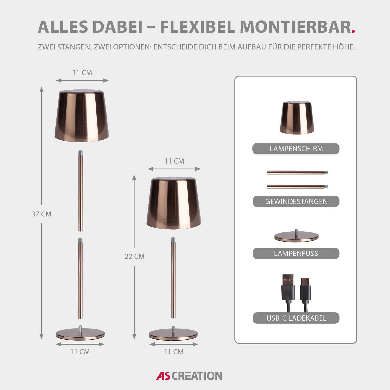 Lampe, Lampenschirm