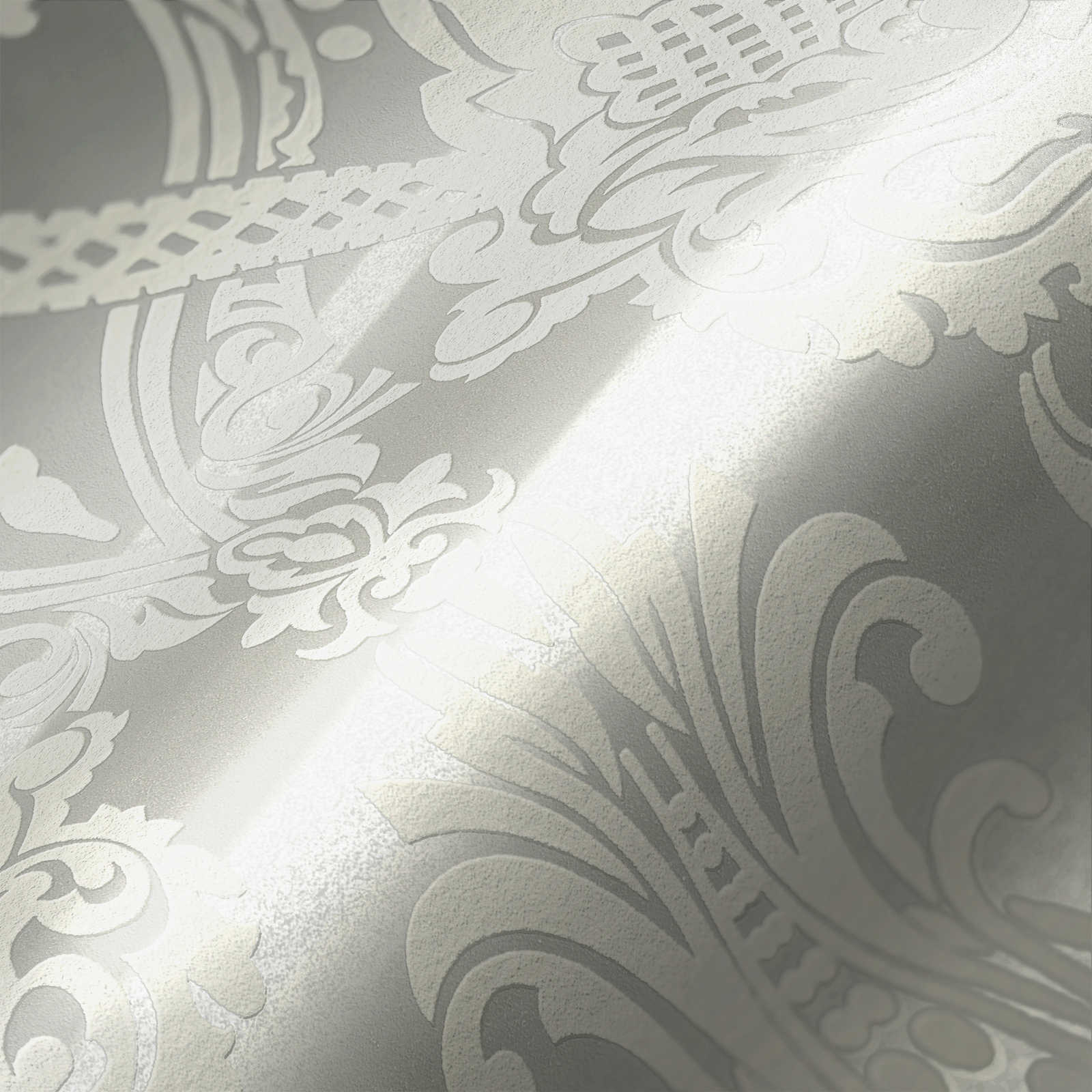 Musterstoff, Ornament, Silber, Mustertapete, Geometrisch