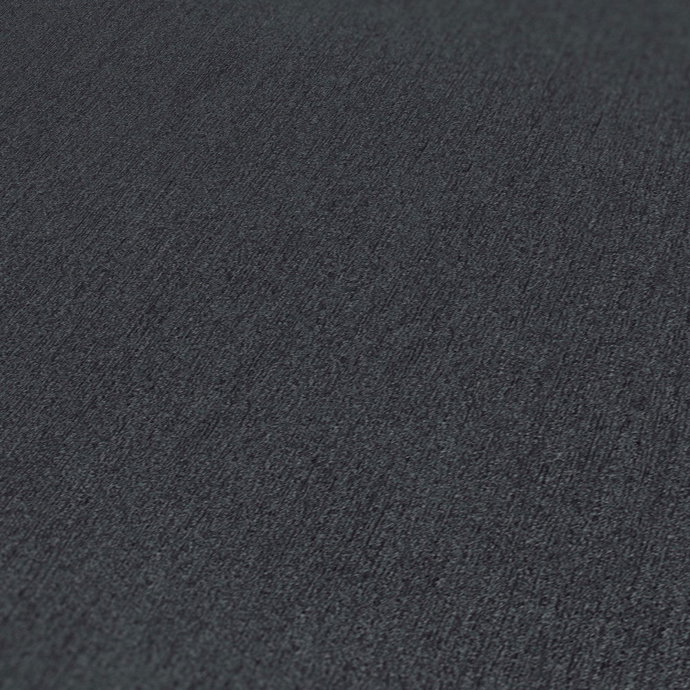             Karl LAGERFELD non-woven wallpaper plain & texture - black
        