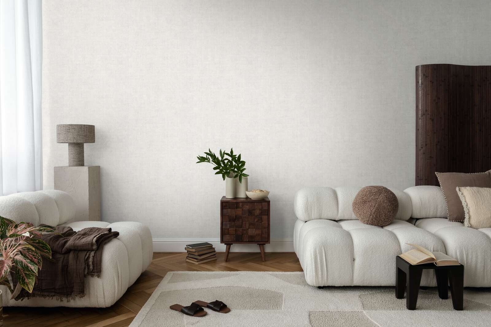 wohnzimmer, sessellandschaft, sofa, tisch, deko