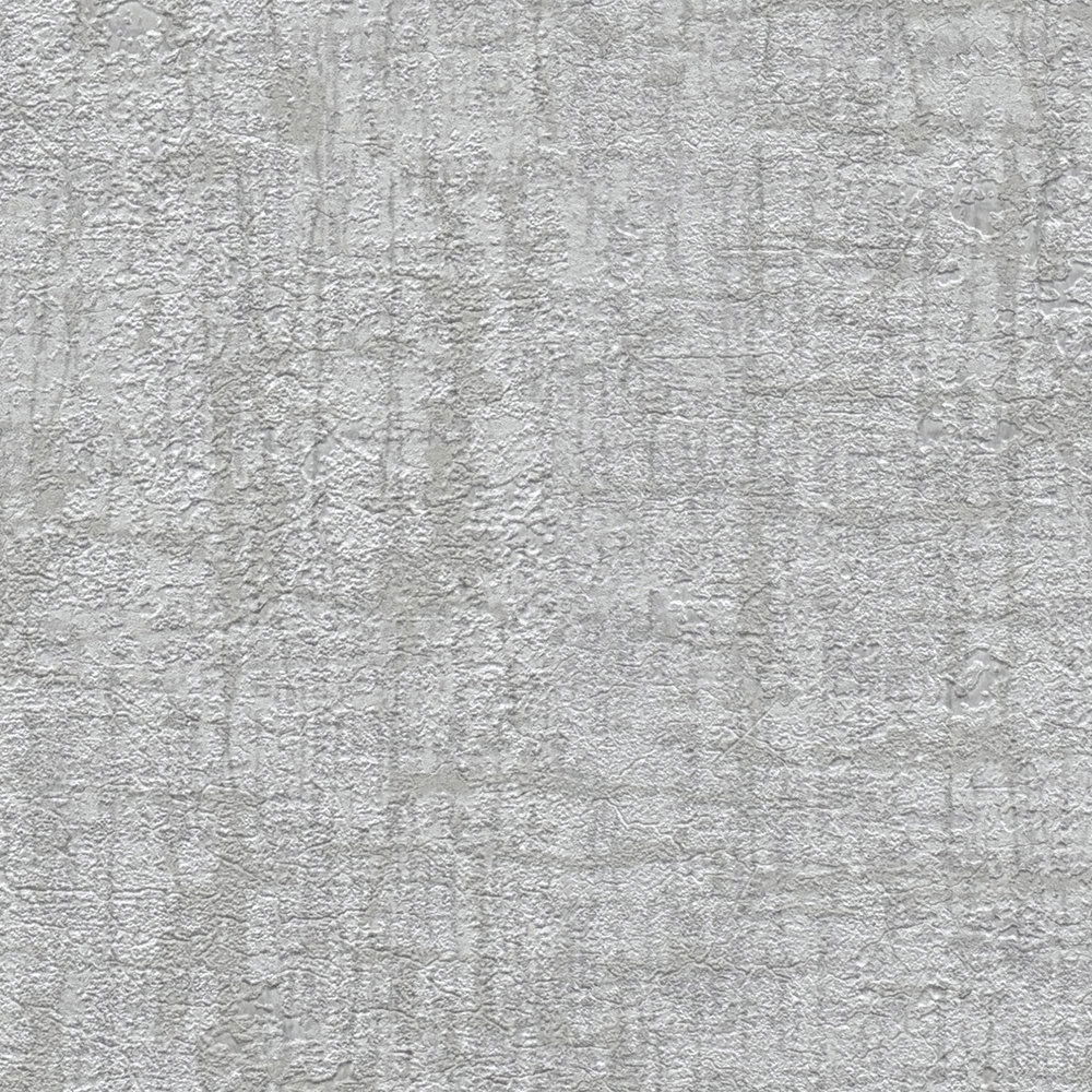             Strukturierte Vliestapete leicht glänzend in Textiloptik – Grau, Dunkelgrau
        