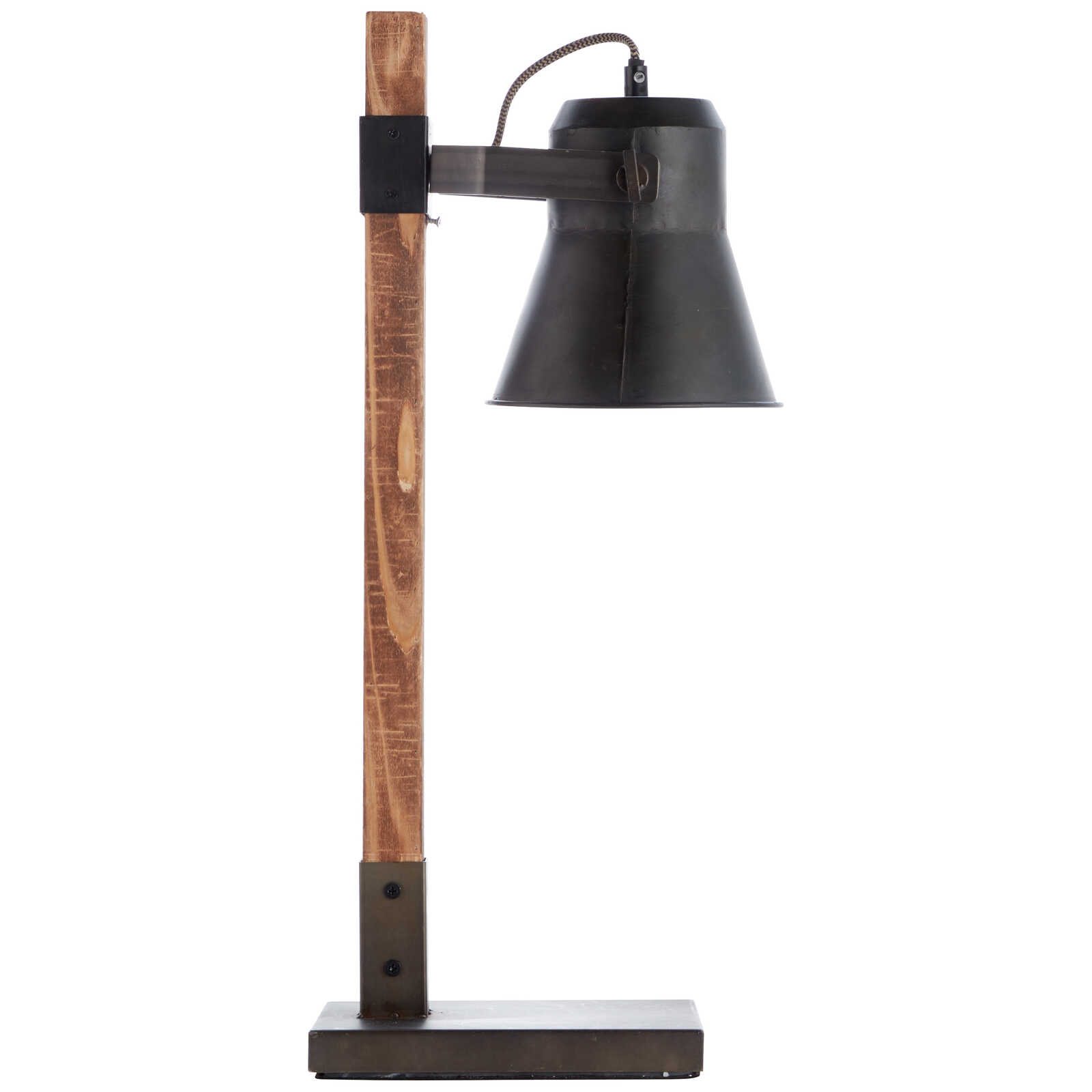 Tischleuchte aus Holz - Maria 3 – Braun