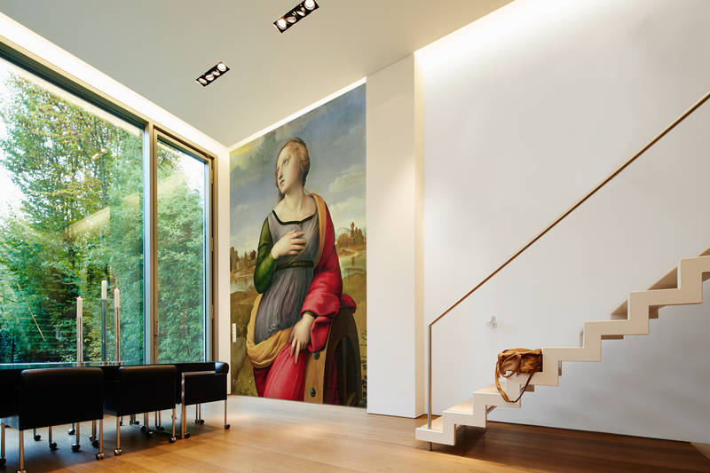             Fototapete 'Die heilige Katharina von Alexandrien' von Raphael
        