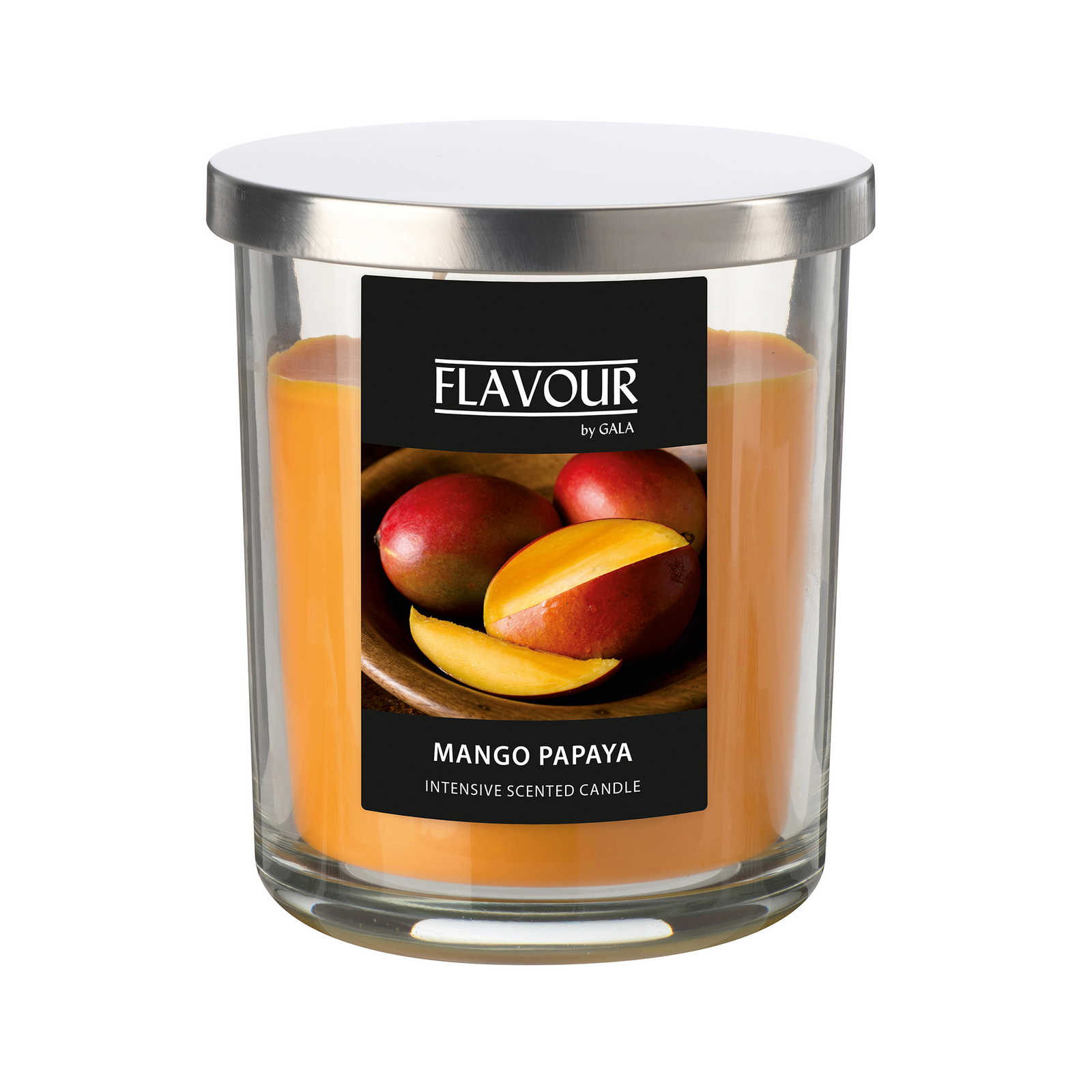         Mango Papaya Scented Candle with Fruity Fragrance - 380g
    
