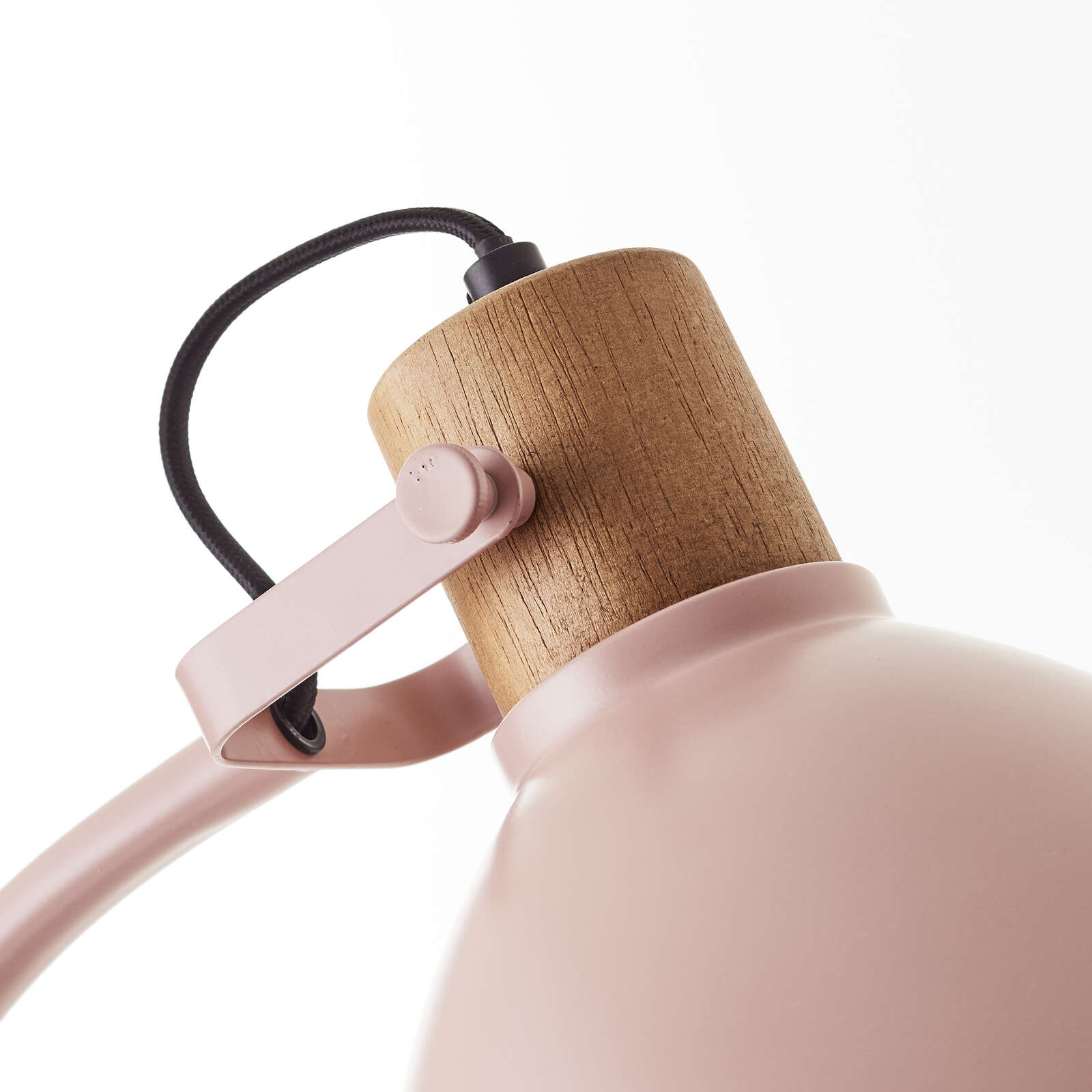             Stehleuchte aus Holz - Franziska 7 – Rosa
        