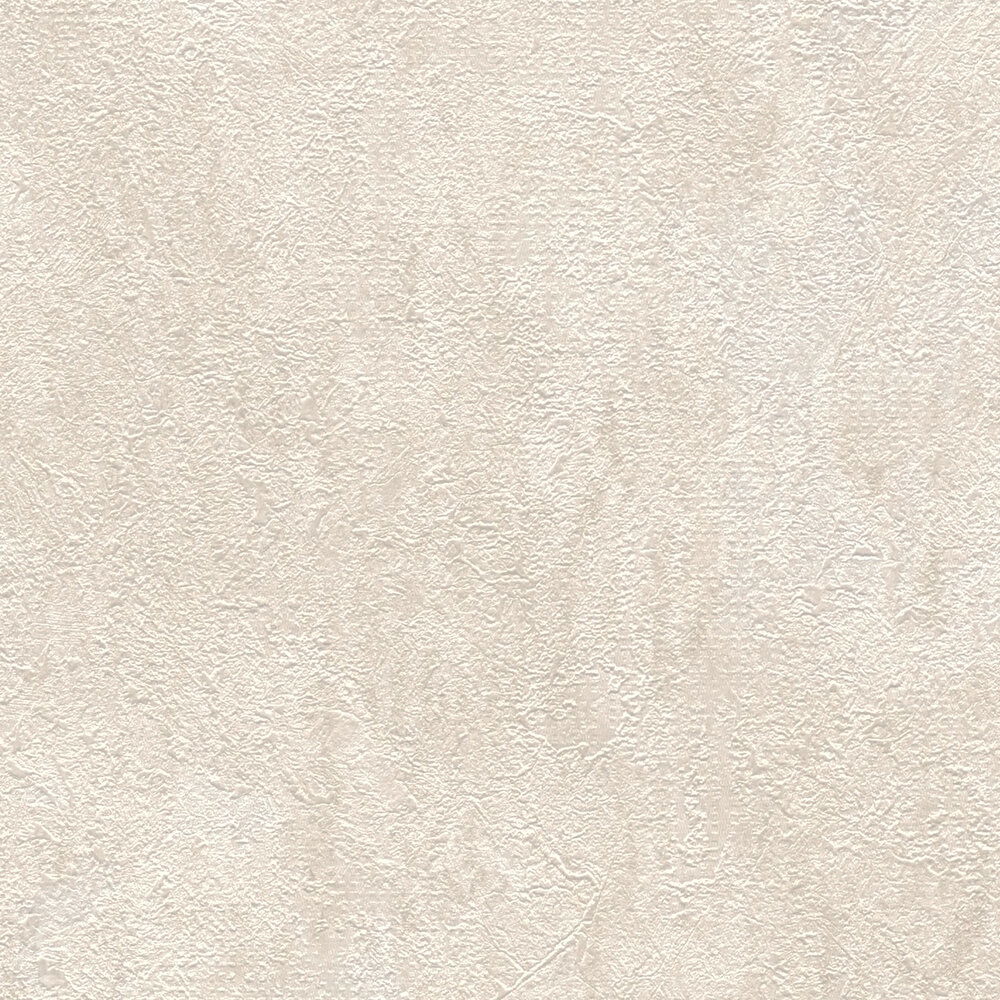             Unitapete in verwaschener Vintage Stil – Creme
        